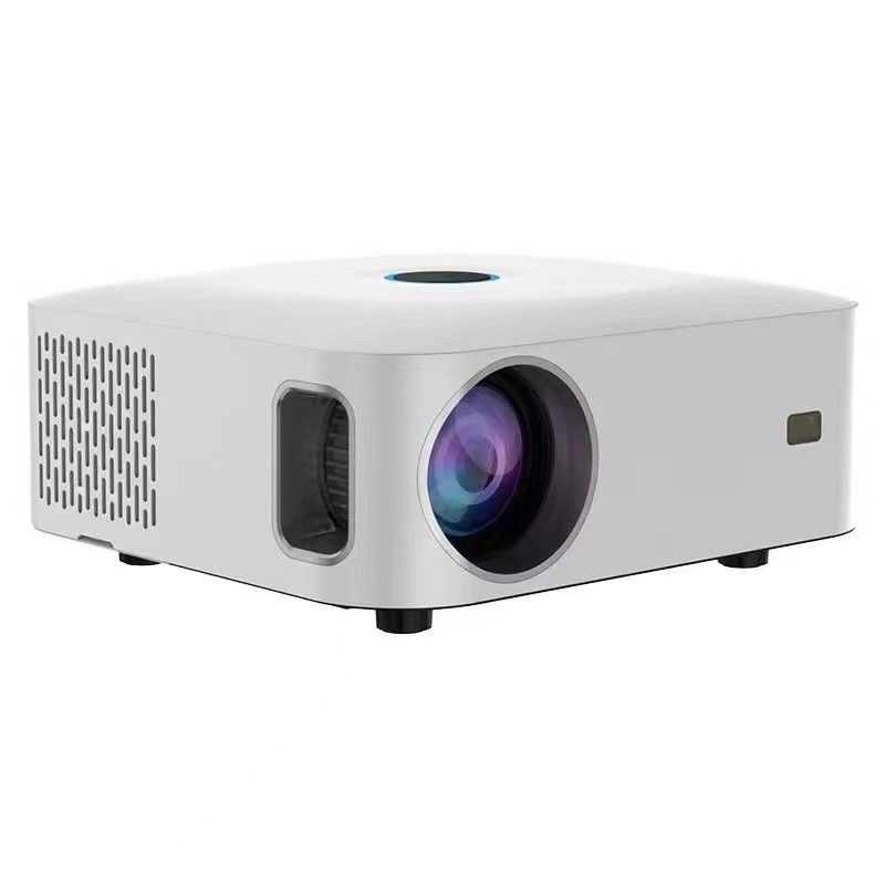 Wytrzymały przenośny projektor inteligentny o mocy 200 W, 5,0 cali wyświetlacz LCD, lekki projektor domowy