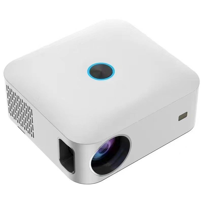 Wytrzymały przenośny projektor inteligentny o mocy 200 W, 5,0 cali wyświetlacz LCD, lekki projektor domowy