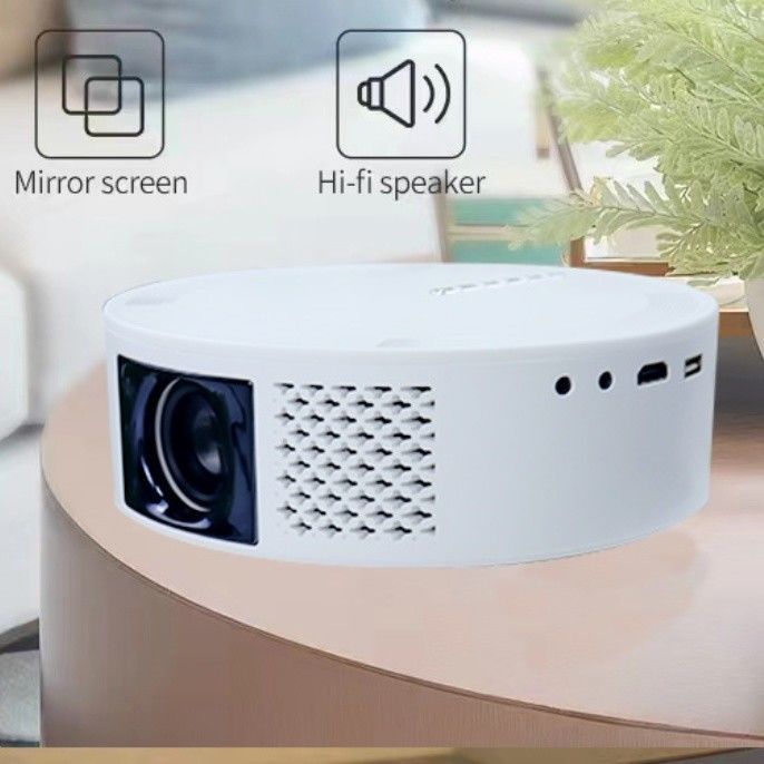Wielofunkcyjny projektor mobilny 4K, projektor przenośny T269 do użytku domowego