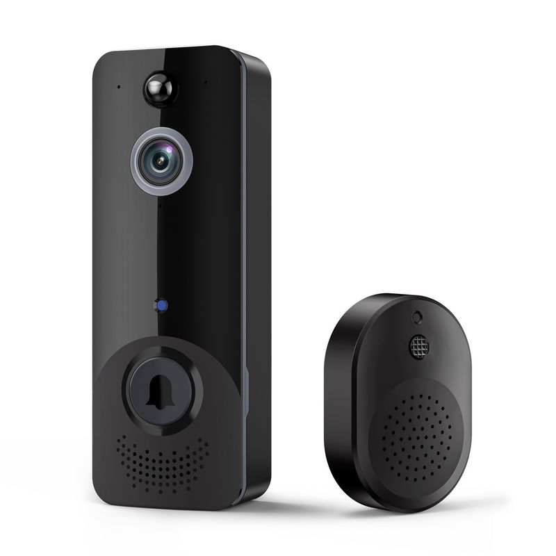 Aplikacja Smart Wireless Ring Zadzwon z dźwiękiem 140 stopni szerokiego kąta niskiego zasilania